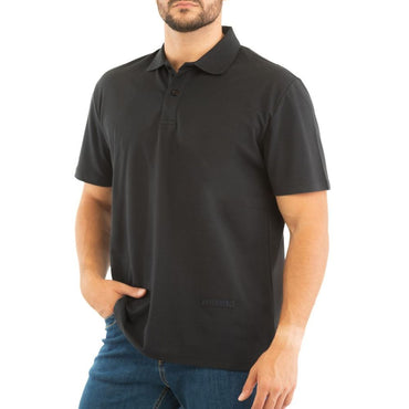 Bikkembergs Gray Cotton Polo Shirt