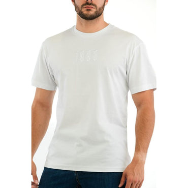 Bikkembergs White Cotton T-Shirt