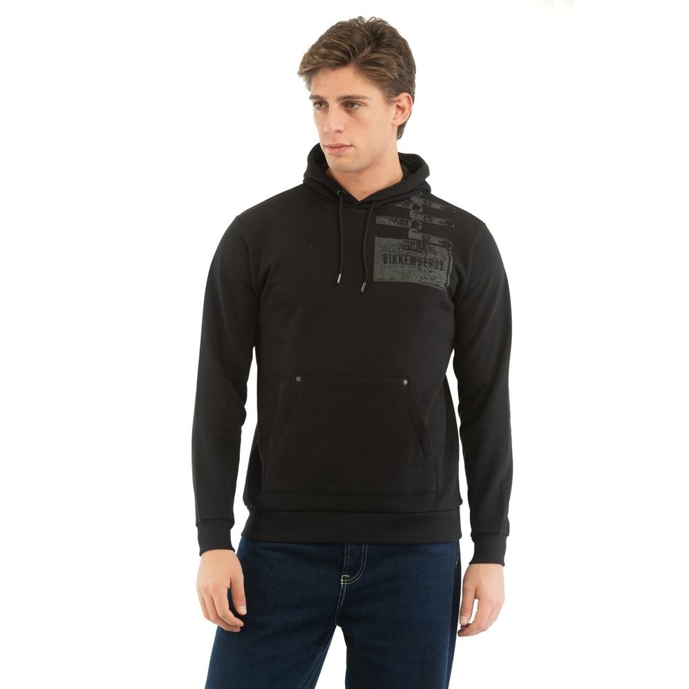 Bikkembergs Black Cotton Sweatshirt