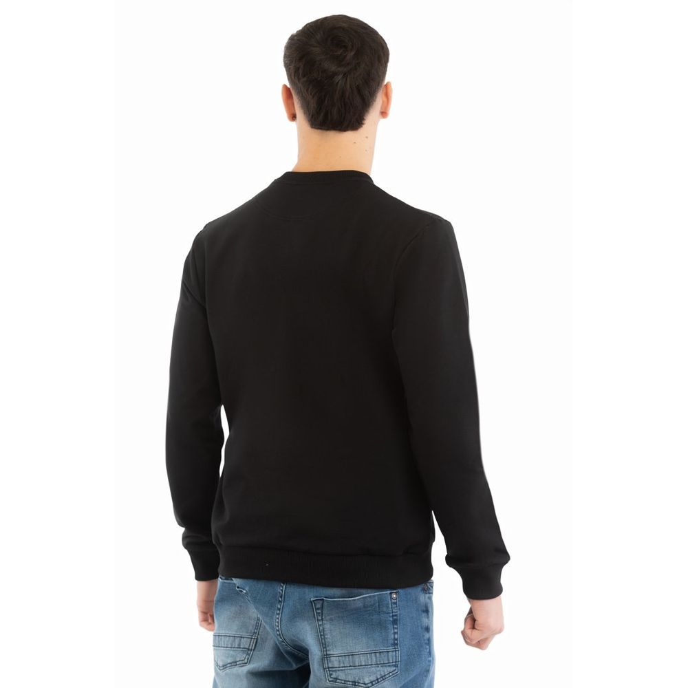 Bikkembergs Black Cotton Sweatshirt
