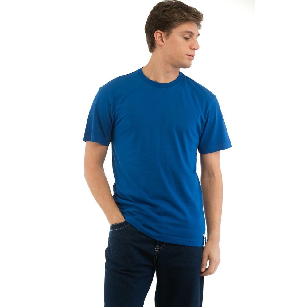 Bikkembergs Blue Cotton T-Shirt