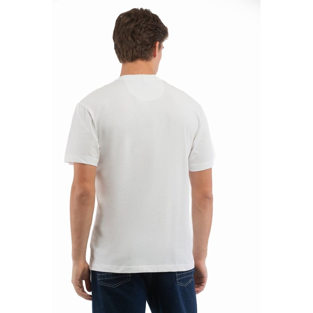 Bikkembergs White Cotton T-Shirt