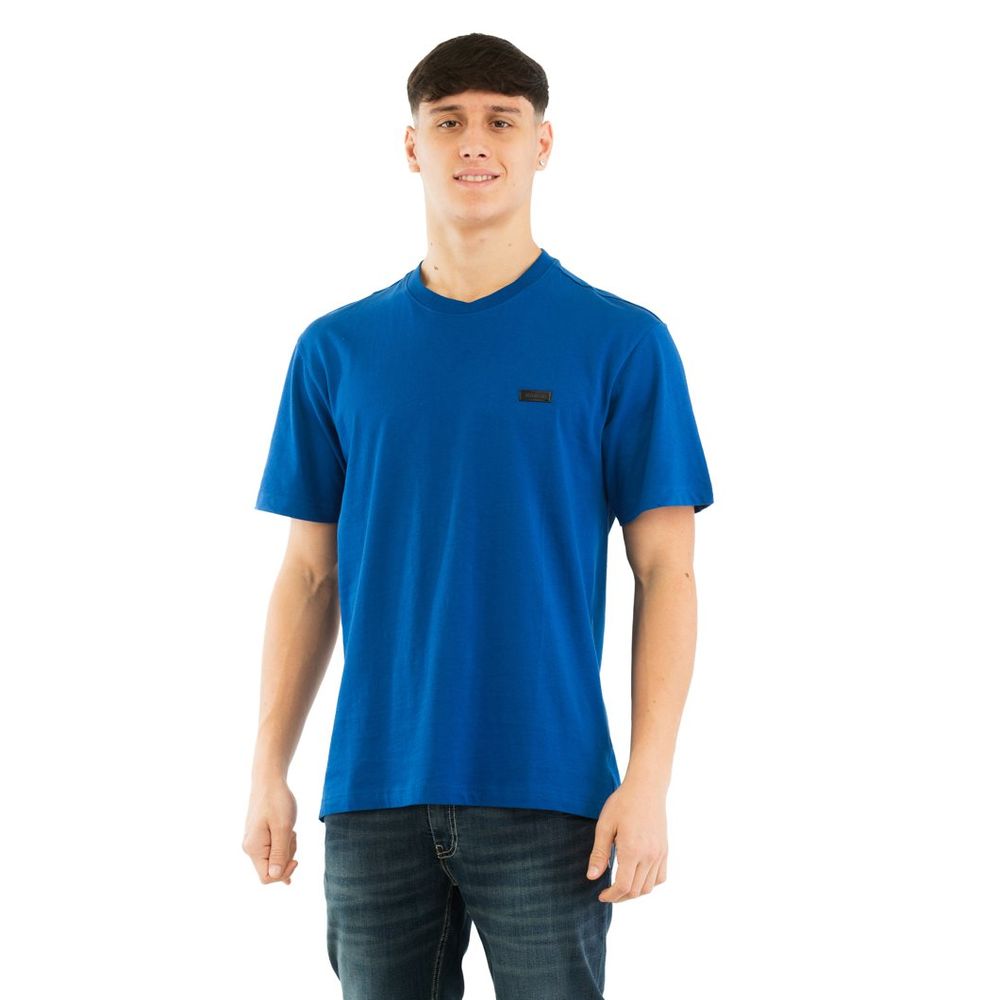 Bikkembergs Blue Cotton T-Shirt