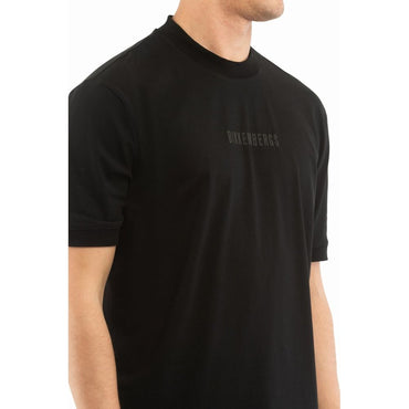 Bikkembergs Black Cotton T-Shirt