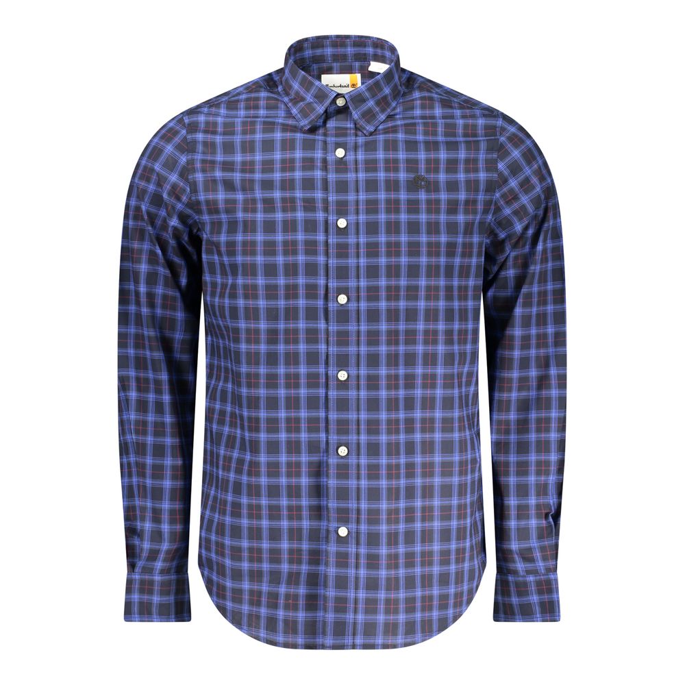 Timberland Blue Cotton Men's Shirt