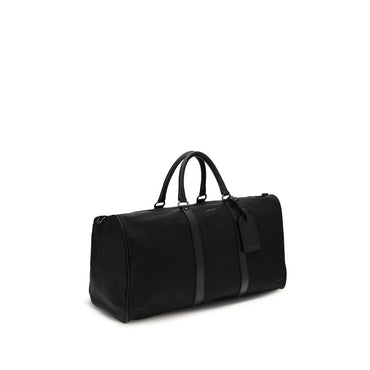 Kiton Black Nylon Luggage And Travel