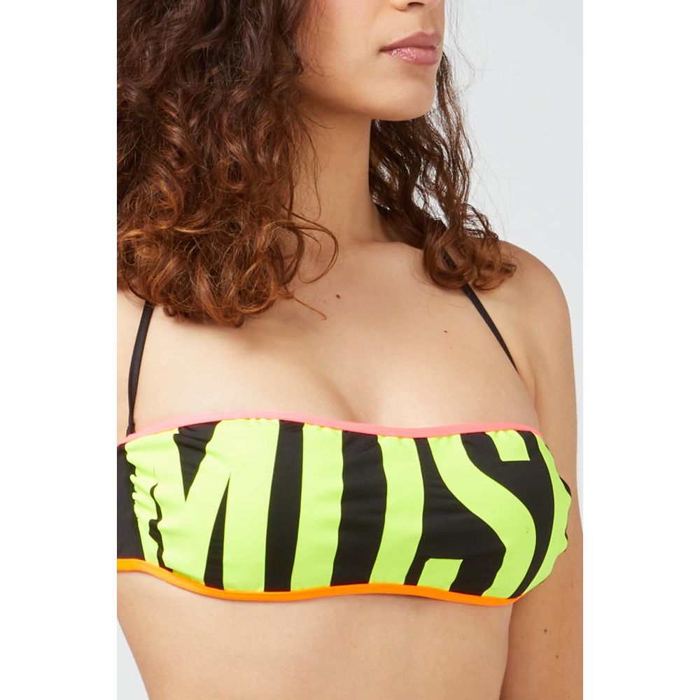 Moschino Black Polyester Bikini