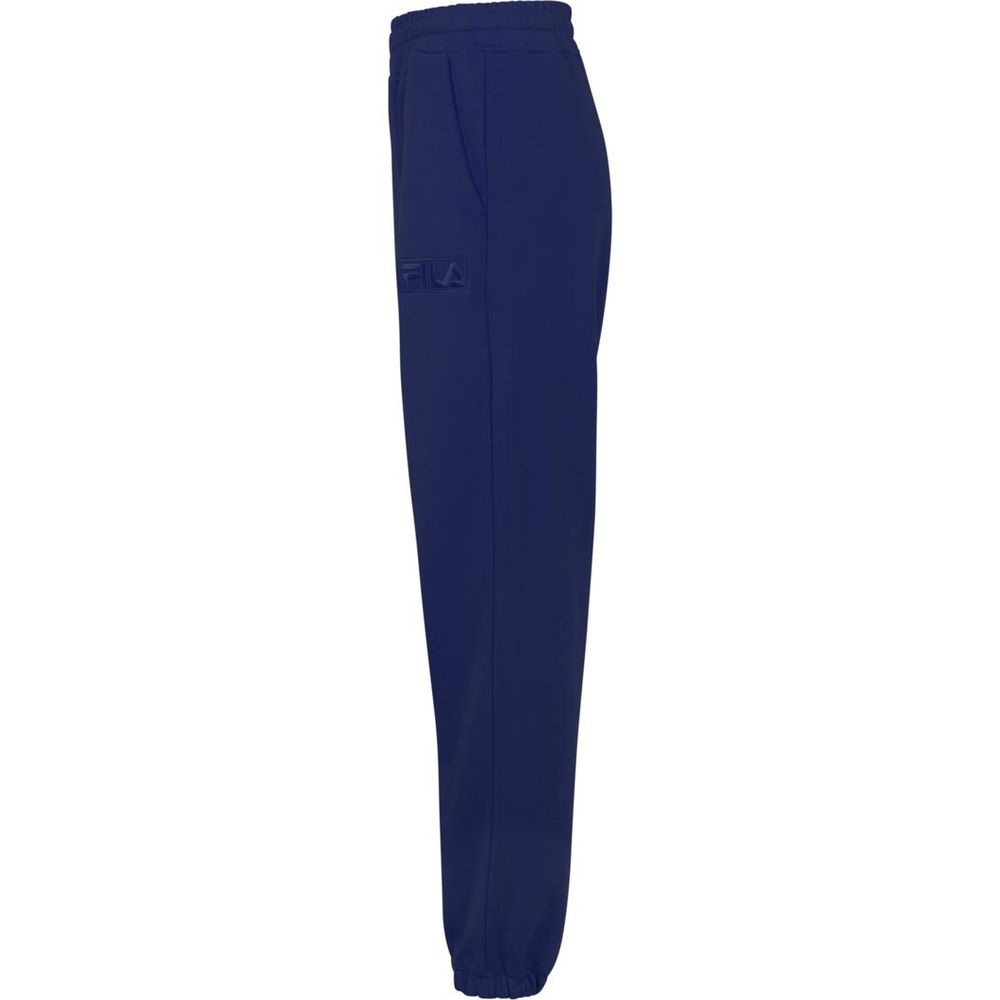 Fila Blue Cotton Joggers (Workout Pants)