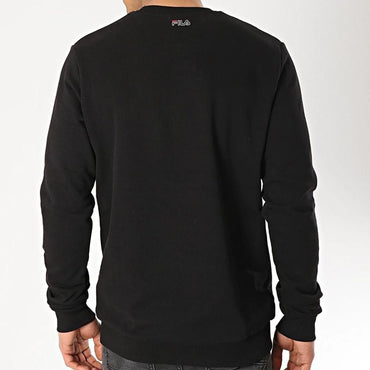 Fila Black Cotton Sweatshirt