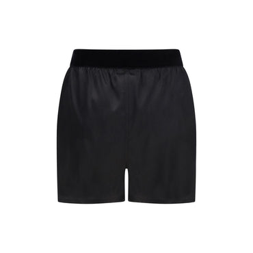 Tom Ford Black Silk Bermuda Shorts