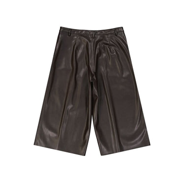 BLANCA VITA Brown Polyethylene Bermuda Shorts