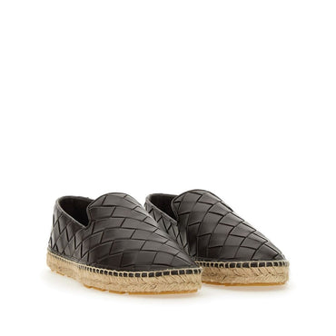Bottega Veneta Brown Calfskin Espadrilles