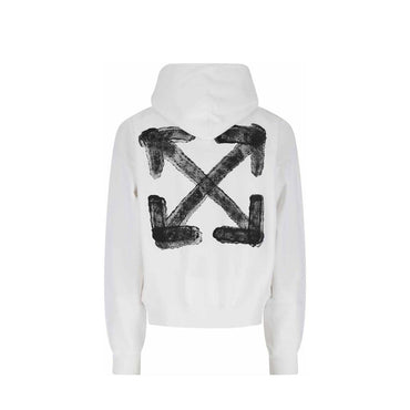 Off-White White Cotton Sweatshirt