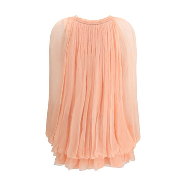 Chloé Multicolor Silk Casual Dress