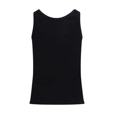 Versace Black Cotton Top