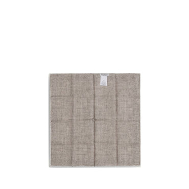 Brunello Cucinelli Beige Silk Pocket Square