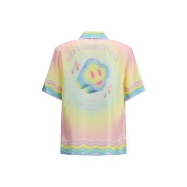 Casablanca Multicolor Silk Pattern Shirt