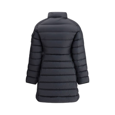 Moncler Black Polyester Coat
