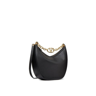 Valentino Garavani Black Calfskin Shoulder Bag