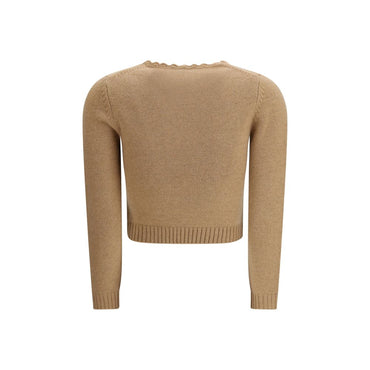 Chloé Brown Wool Sweatshirt