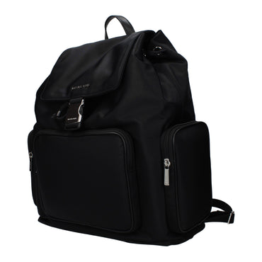 Michael Kors Black Fabric Backpack