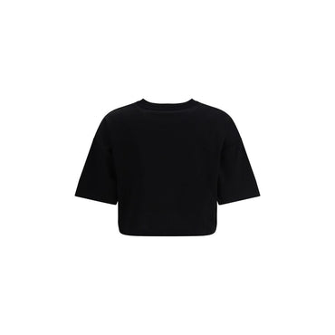 Balmain Black Cotton T-Shirt
