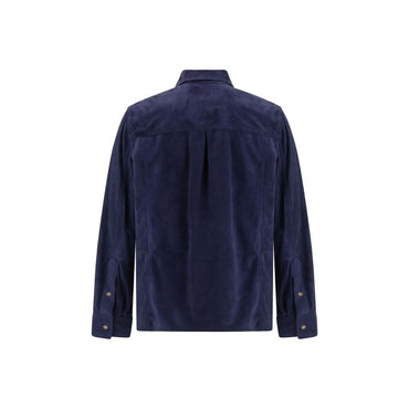 Brunello Cucinelli Blue Denim Shirt