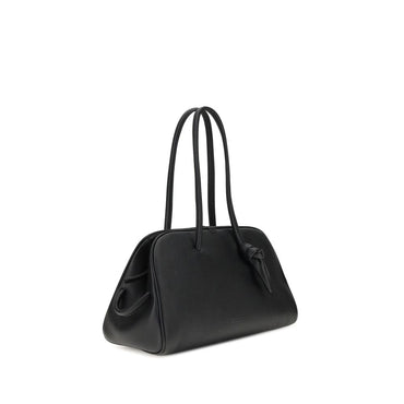 Jacquemus Black Calf Leather Bos Taurus Handbag