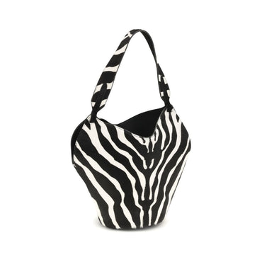 Khaite Multicolor Calf Leather Bos Taurus Shoulder Bag