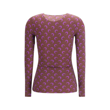 Marine Serre Multicolor Polyamide Top