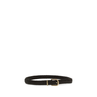 Brunello Cucinelli Brown Calf Leather Bos Taurus Regular Belt