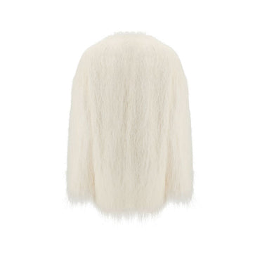 Loulou De Saison White Polyester Coat