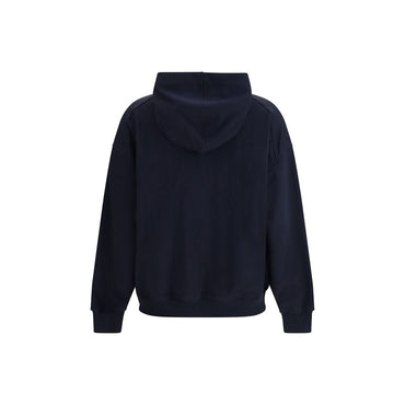 Brunello Cucinelli Blue Cotton Sweatshirt