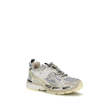 Off-White Gray Rubber Athletic Sneakers