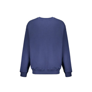 Off-White Blue Cotton Sweatshirt