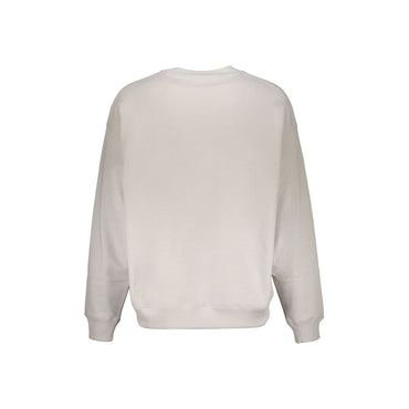 Off-White Gray Cotton Sweatshirt