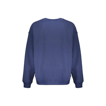 Off-White Blue Cotton Sweatshirt