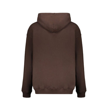 Off-White Brown Cotton Sweatshirt