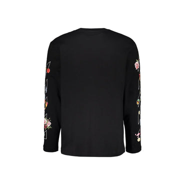 Off-White Black Cotton Long Sleeve T-Shirt
