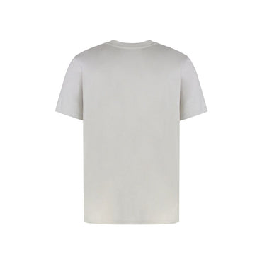 Off-White Gray Cotton T-Shirt