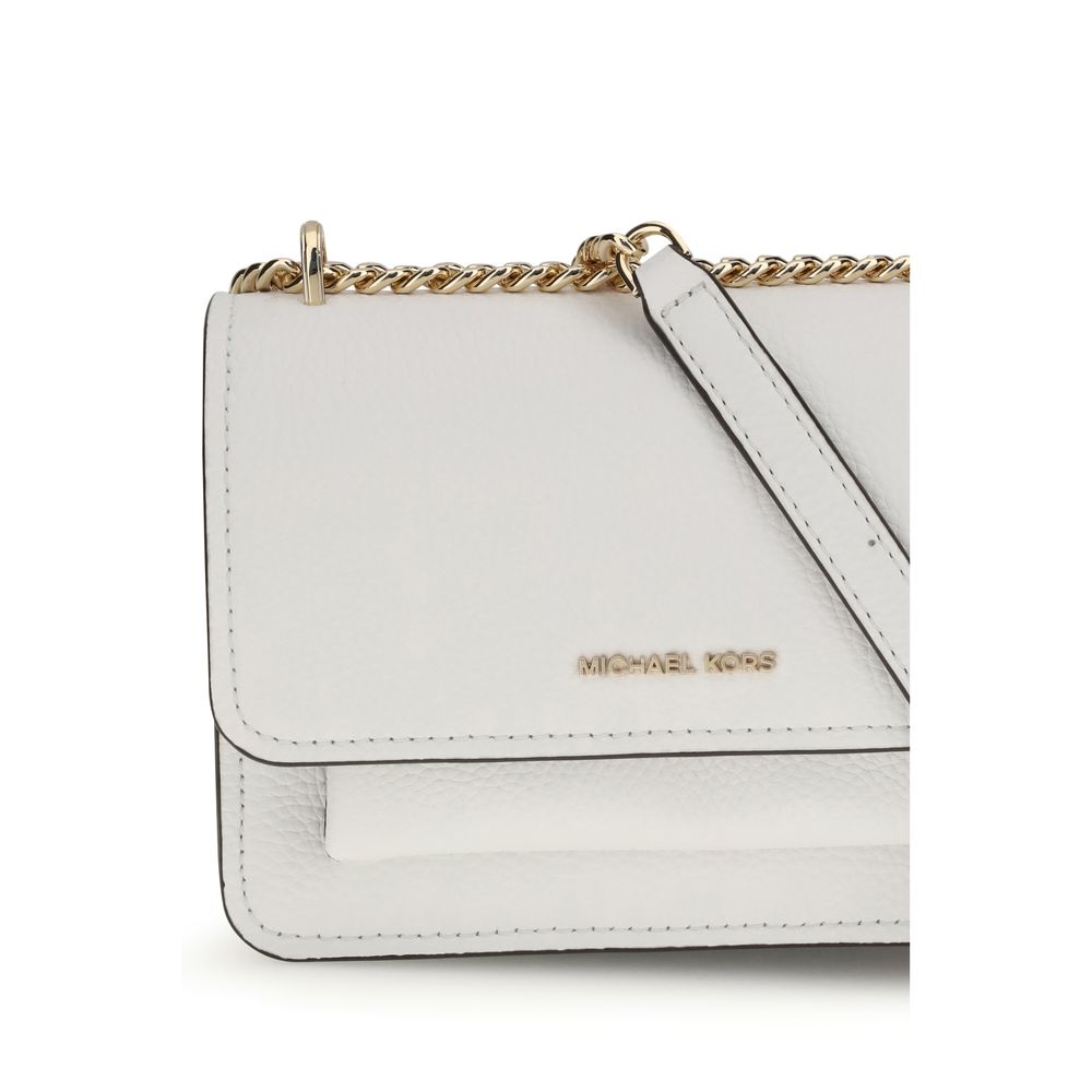 Michael Kors White Calf Leather Bos Taurus Wallet