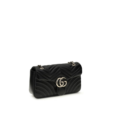 Gucci Black Calf Leather Bos Taurus Shoulder Bag
