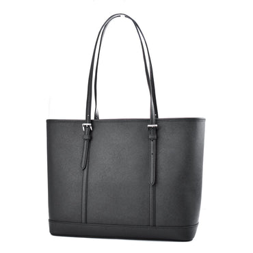Michael Kors Black Leather Tote Bag