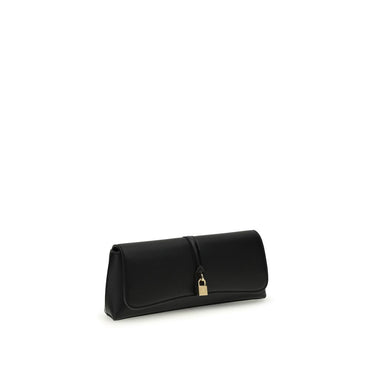 Stella McCartney Black Hemp Clutch Bag