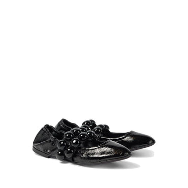 AlaΓ―a Black Calfskin Moccassin