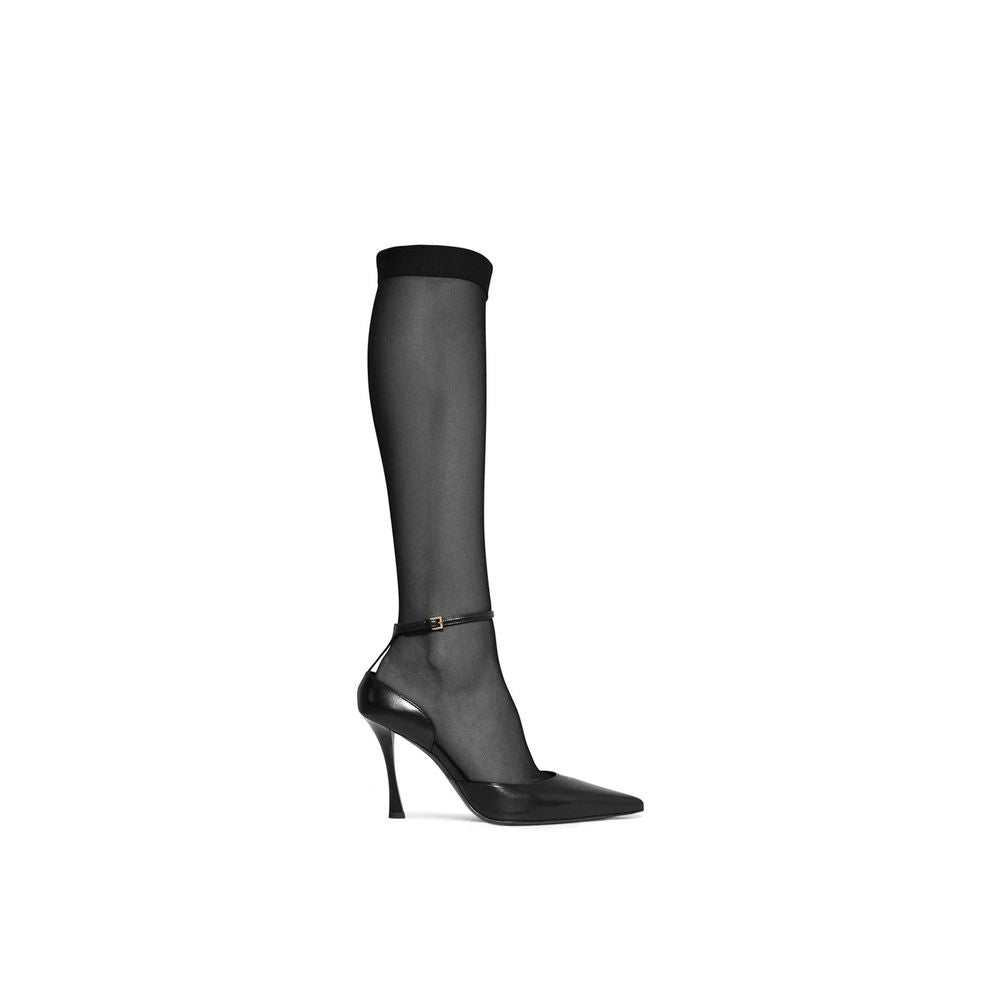 Givenchy Black Lamb Leather Pumps