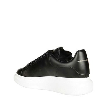 Alexander McQueen Black Calfskin Chunky Sneakers