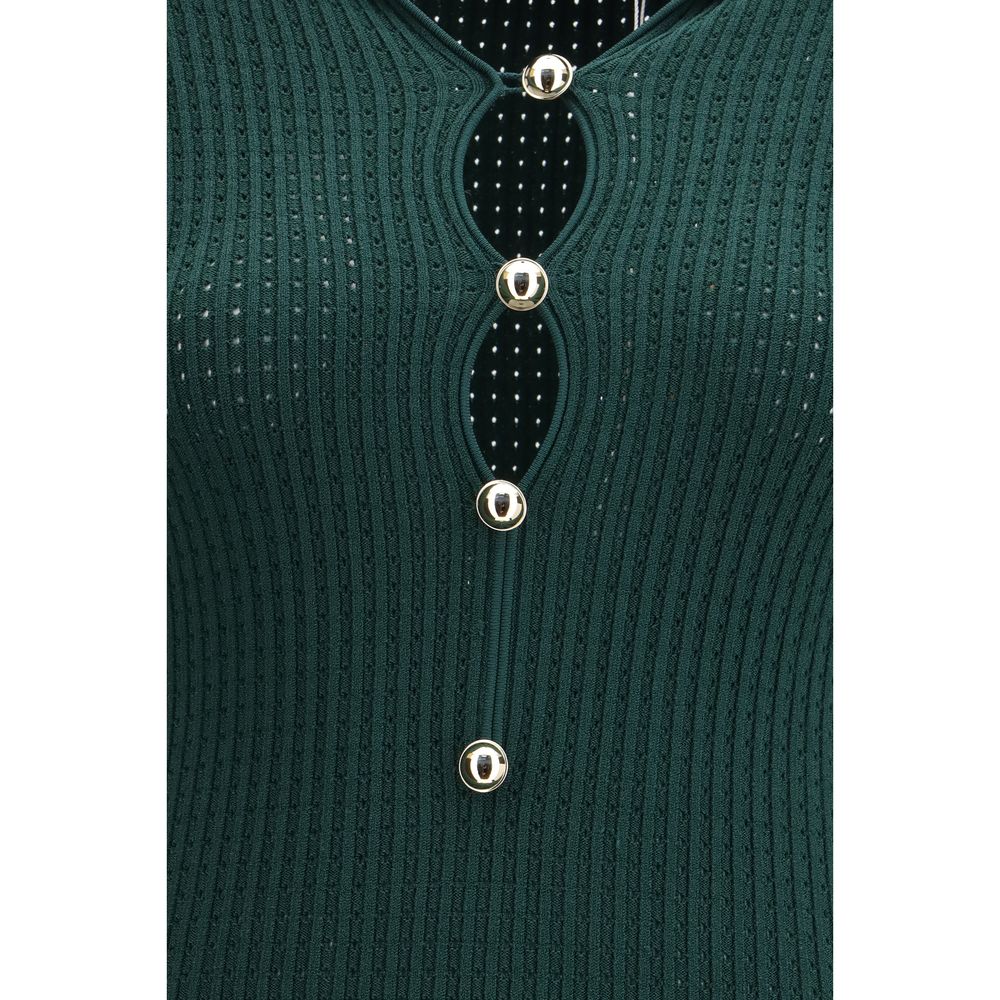 Self-Portrait Bicolor Viscose Casual Dress