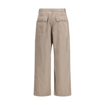 Balenciaga Beige Cotton Casual Pants