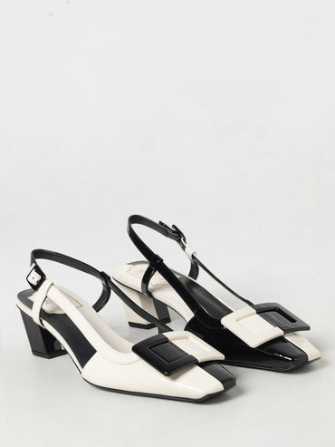 Roger Vivier Black Leather Pumps